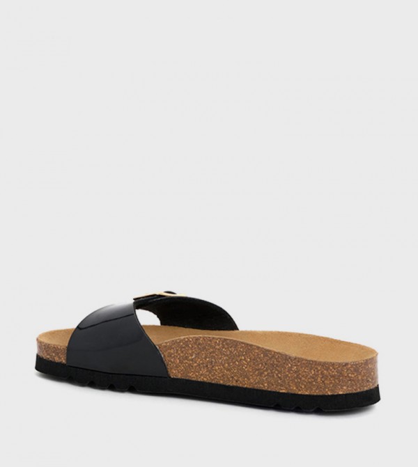 Scholl  Platforms - Black Platforms