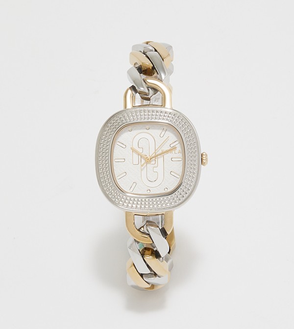 فورلا  ساعات أنالوغ  - فضي ساعات