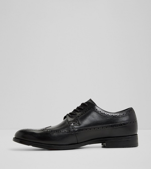 Aldo  Formal Shoes - Black Formal Lace-Up Shoes