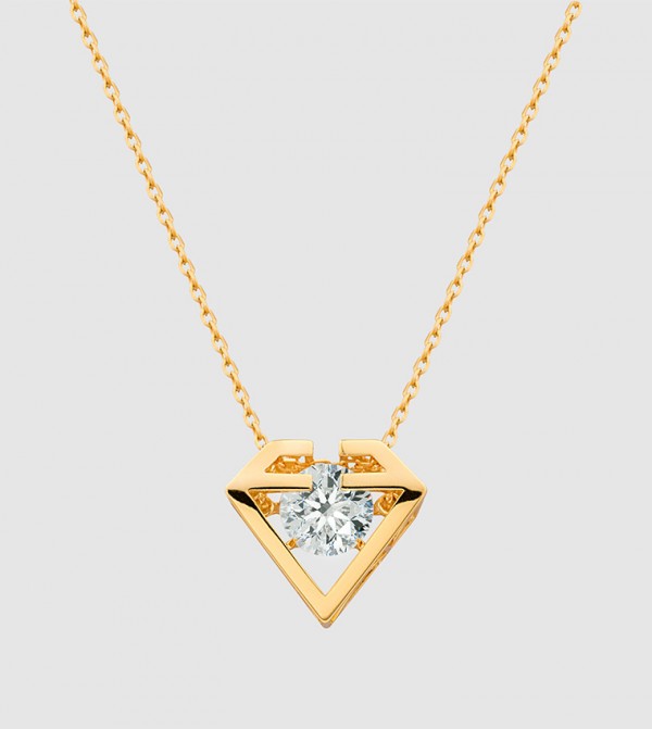 Fluorite Fluorite - Gold Necklaces & Pendants
