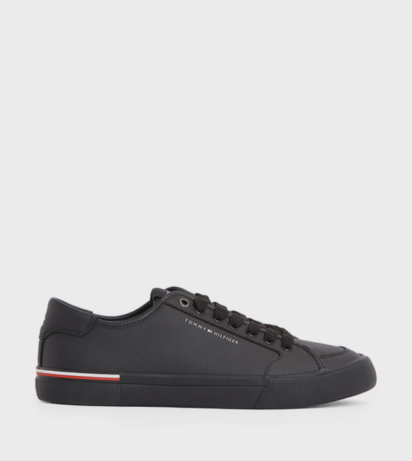 Tommy Hilfiger  - Black Low Top