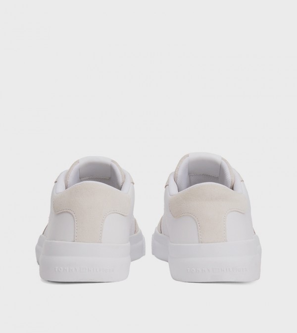 Tommy Hilfiger  varsity - White Low Top
