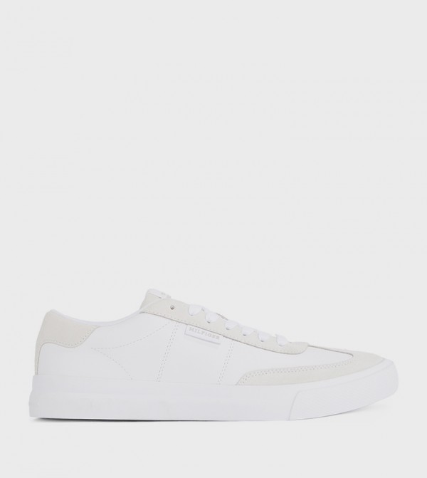 Tommy Hilfiger  varsity - White Low Top