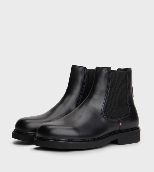 Tommy Hilfiger  Boots - Black Chelsea Boots