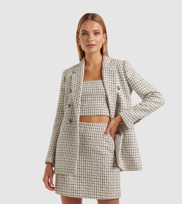 Forever New  Jackets & Coats - Cream Blazers