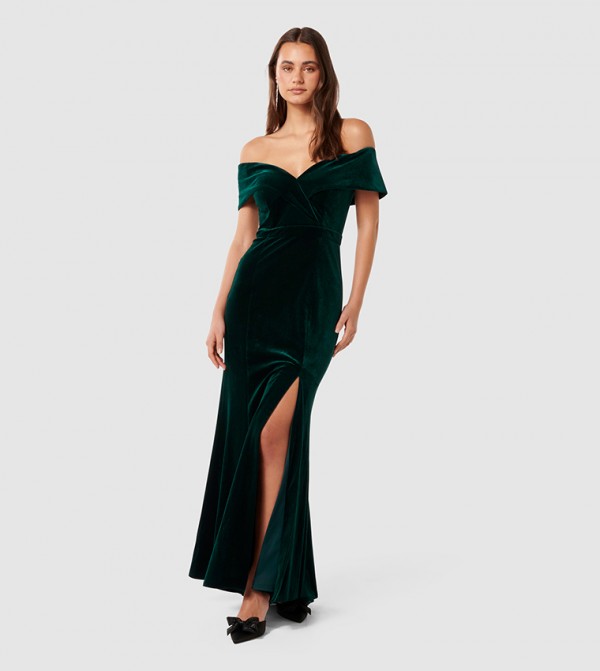 Forever New  - Dark Green Party Dresses