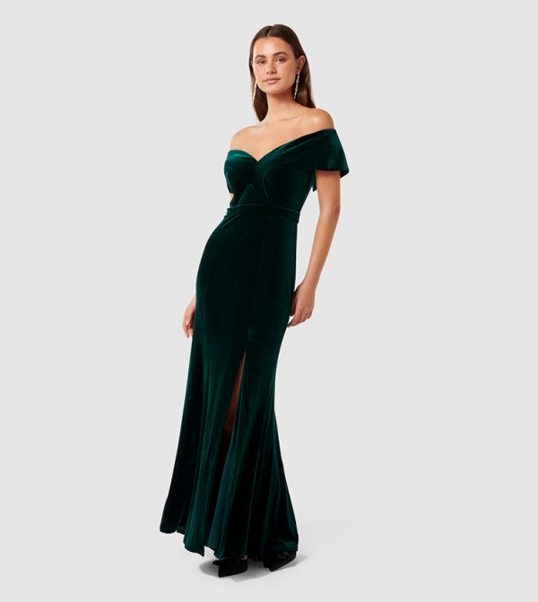 Forever New  - Dark Green Party Dresses