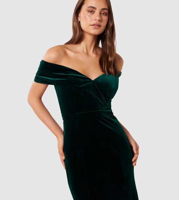 Forever New  - Dark Green Party Dresses