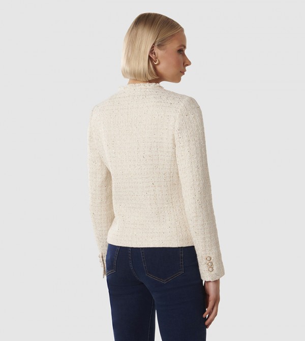 Forever New Forever New - Cream Casual Jackets