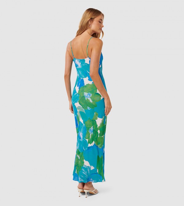 فوريفر نيو  فساتين - أزرق Maxi Dresses