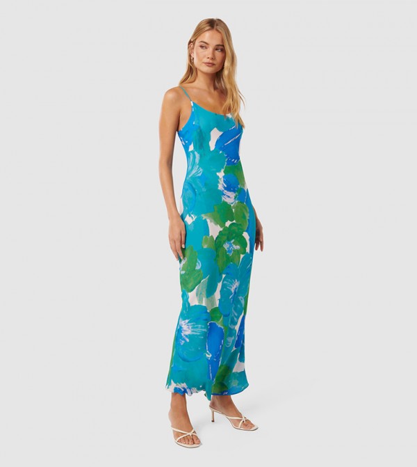فوريفر نيو  فساتين - أزرق Maxi Dresses