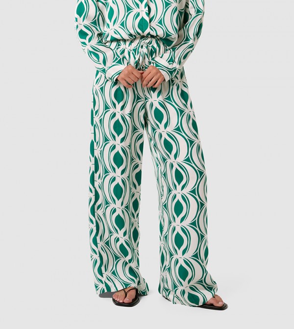 Forever New Forever New - Green Casual Pants