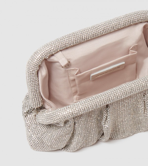 Forever New  Clutches - Silver Clutches