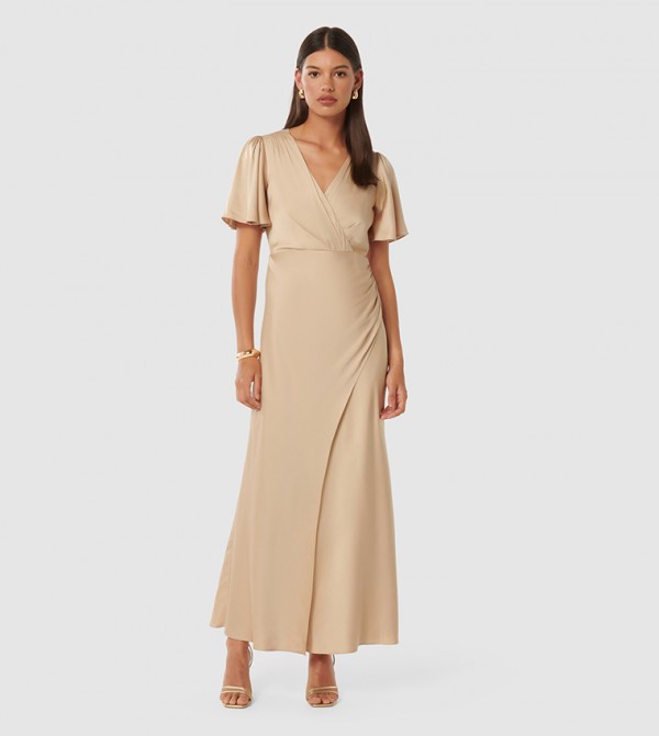 Forever New  Dresses - Beige Party Dresses