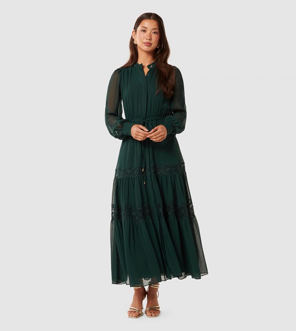 Forever New Forever New - Dark Green Casual Dresses