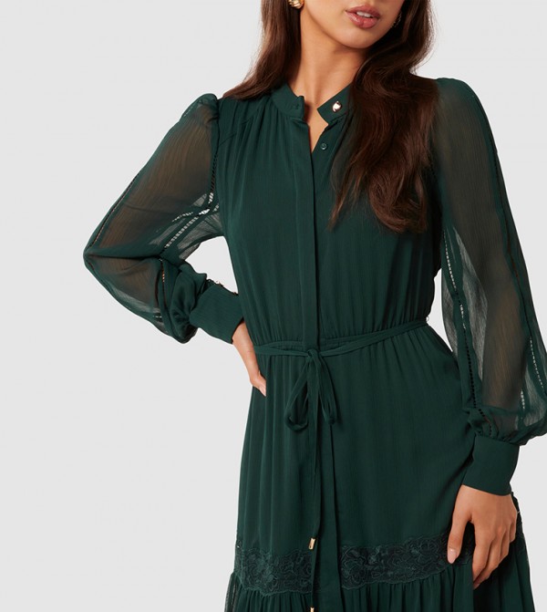 Forever New Forever New - Dark Green Casual Dresses