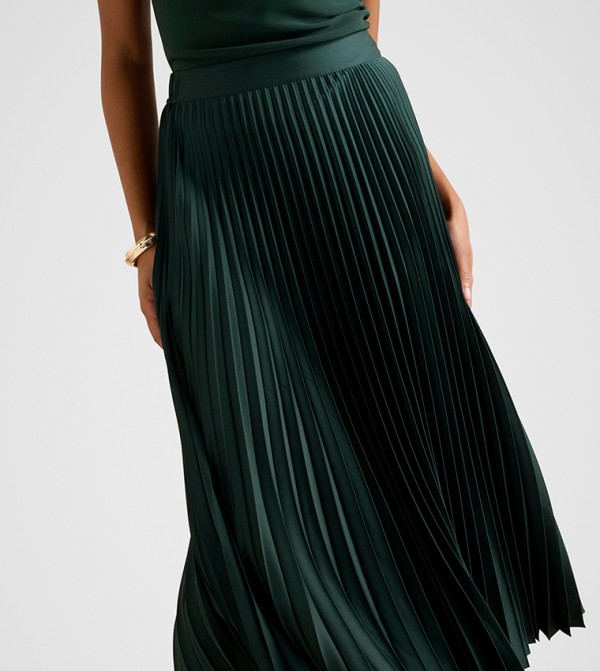Forever New  Skirts - Green Midi Skirts