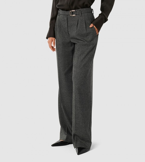 Forever New  Clothing - Grey Casual Pants