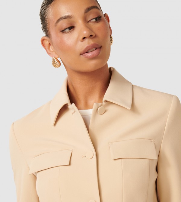 Forever New Forever New - Cream Casual Jackets