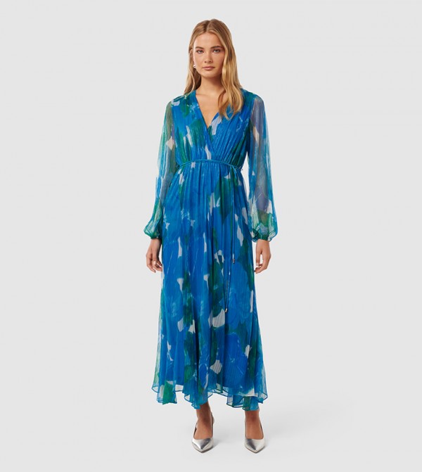 Forever New  Dresses - Blue Midi Dresses