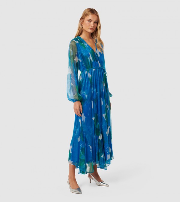 Forever New  Dresses - Blue Midi Dresses