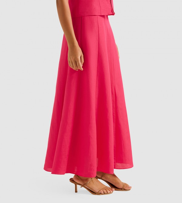 Forever New Forever New - Pink Maxi Skirts