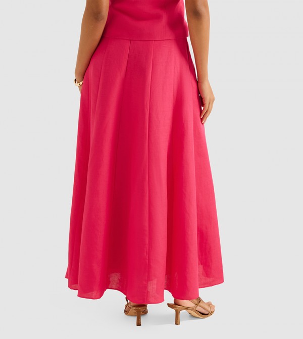 Forever New Forever New - Pink Maxi Skirts