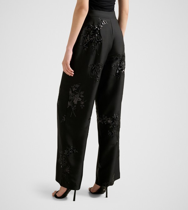 Forever New  Formal Pants - Black Formal Pants