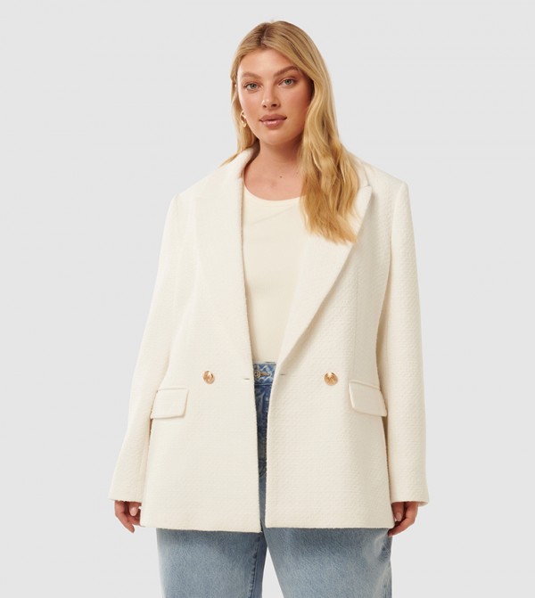 Forever New  Blazers - Cream Blazers