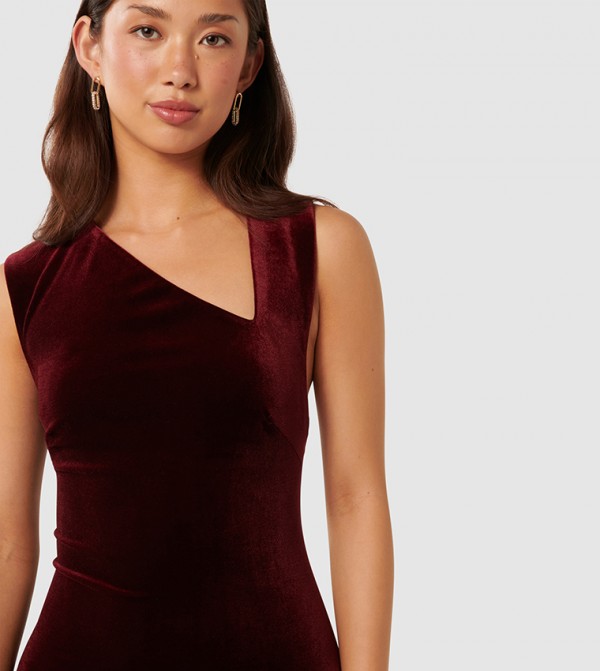 Forever New  Midi Dresses - Red Midi Dresses