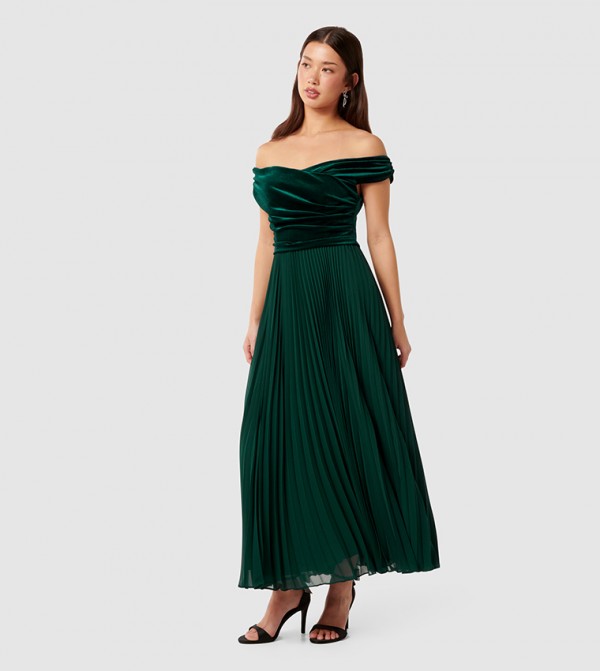 Forever New Forever New - Dark Green Party Dresses