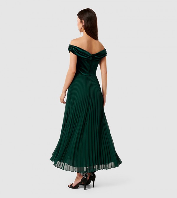 Forever New Forever New - Dark Green Party Dresses