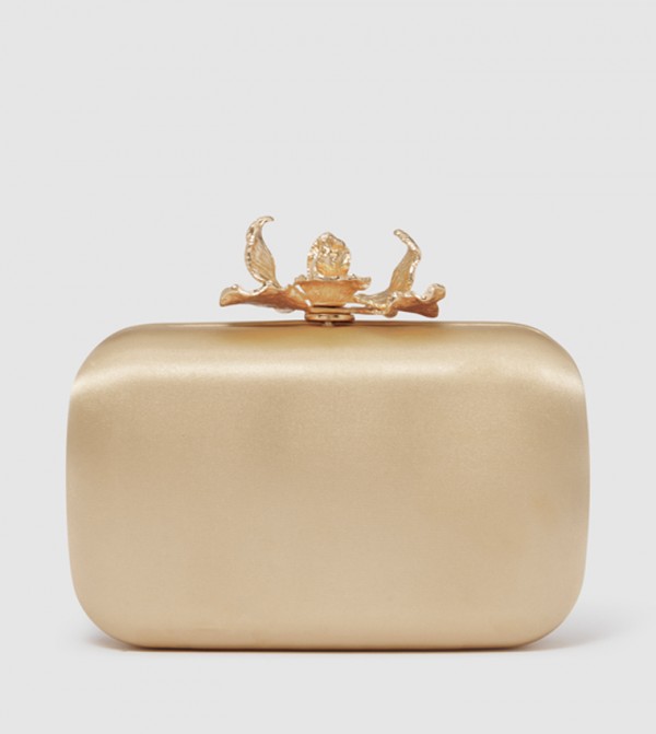 Forever New  Clutches - Gold Clutches