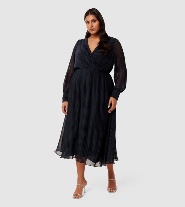 Forever New  Midi Dresses - Navy Party Dresses
