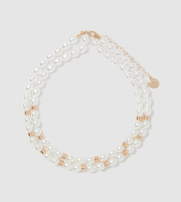 Forever New  Jewellery - White Necklaces & Pendants