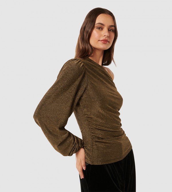 Forever New Forever New - Brown Casual Tops