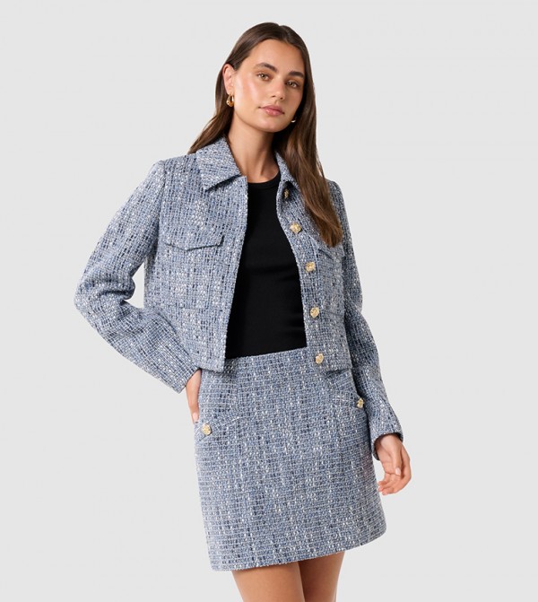 Forever New Forever New - Blue Casual Jackets