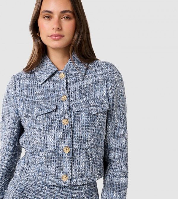 Forever New Forever New - Blue Casual Jackets