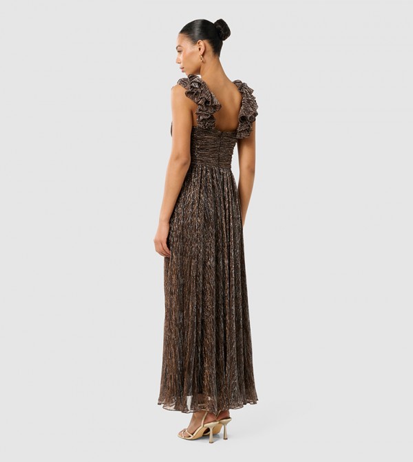 Forever New  Party Dresses - Brown Maxi Dresses