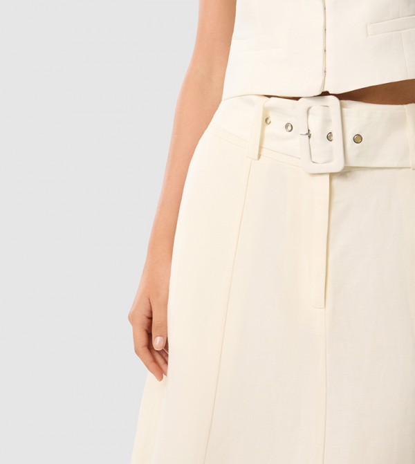Forever New Forever New - White Maxi Skirts