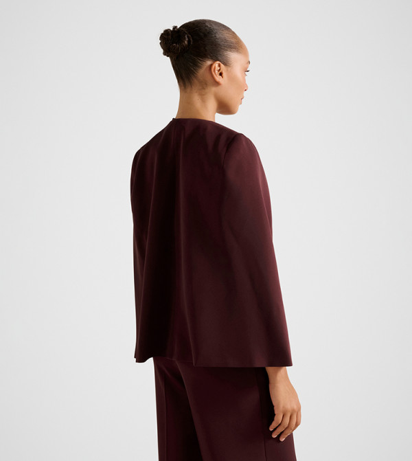 فوريفر نيو جاكيتات ومعاطف - بورغندي جاكيتات كاجوال