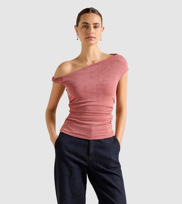 فوريفر نيو  ملابس - وردي Sleeveless Tops