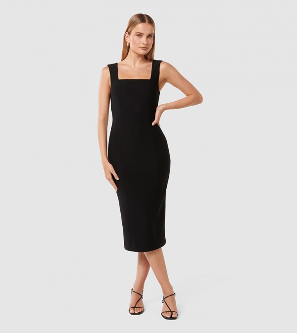 Forever New  Midi Dresses - Black Party Dresses