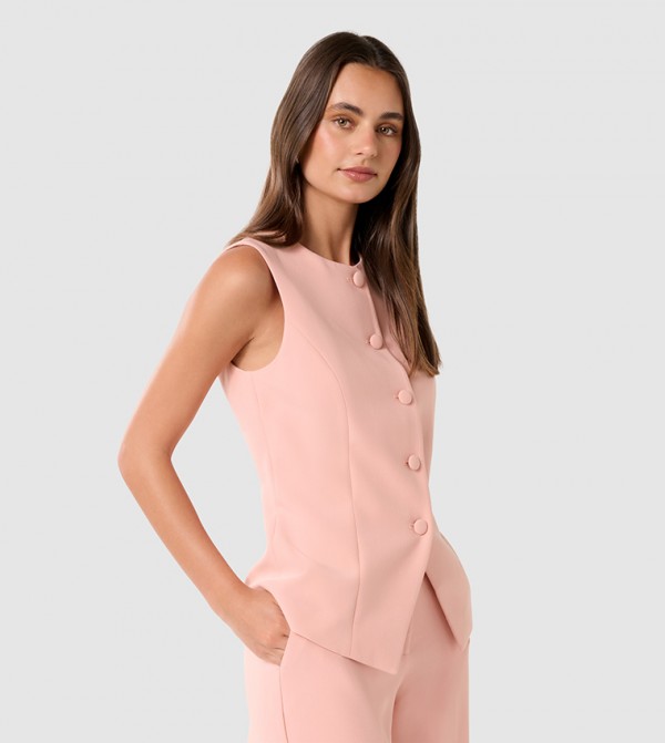 فوريفر نيو جاكيتات ومعاطف - وردي معاطف للخصر