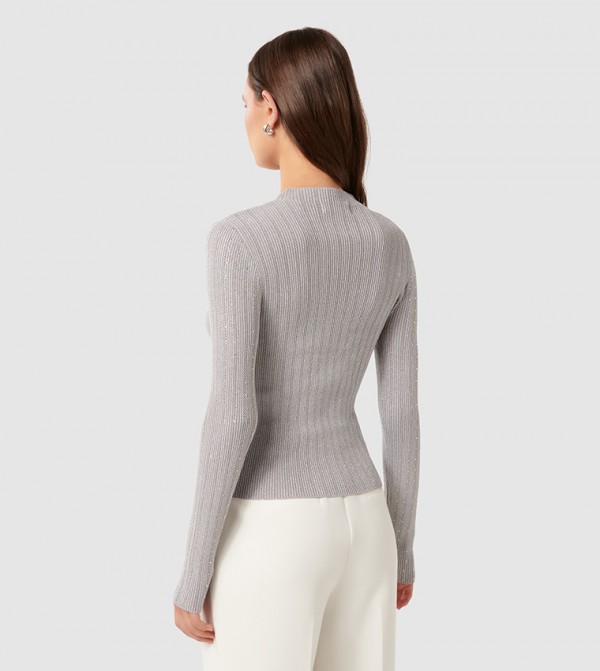 فوريفر نيو فوريفر نيو - رمادي Casual Tops