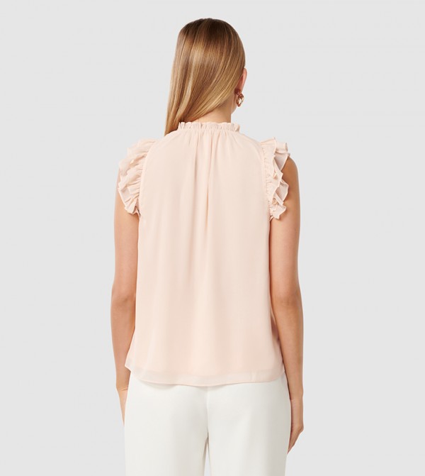 فوريفر نيو فوريفر نيو - كريمي  Casual Tops