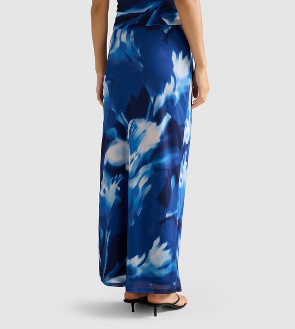 Forever New  Maxi Skirts - Blue Maxi Skirts