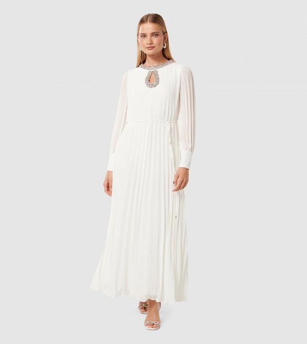 Forever New  Party Dresses - White Maxi Dresses