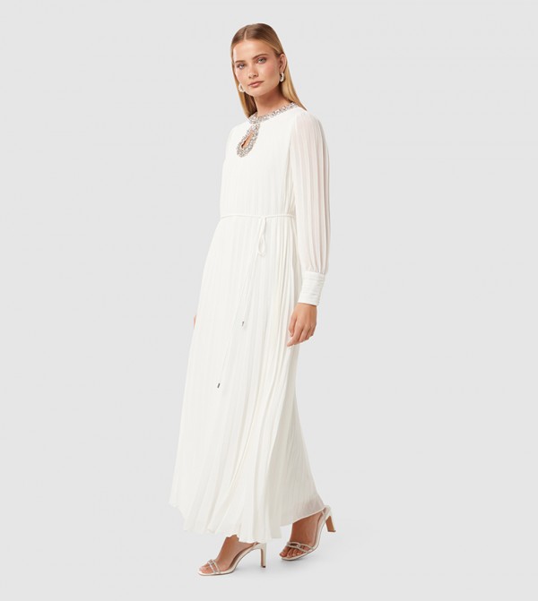 Forever New  Party Dresses - White Maxi Dresses