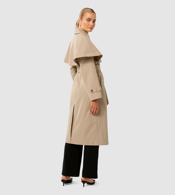 Forever New Forever New - Beige Overcoats